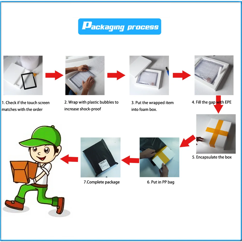 

Original For 8inch XLD882-V2 CLEM PAD 3g/ fpc-cy80s304-00 Black Touch Screen Panel Replacement Digitizer Sensor