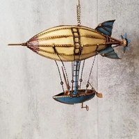 in the 18th century european airship western restaurant bar hangs home decoration wrought iron creative gifts