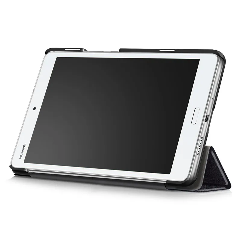 Для 8 0 дюймов Huawei MediaPad M3 Lite чехол флип из искусственной кожи (полиуретан подставка