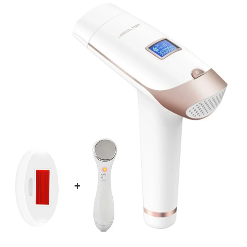 Перманентное удаление волос LCD IPL Удаление лазерный эпилятор устройство для