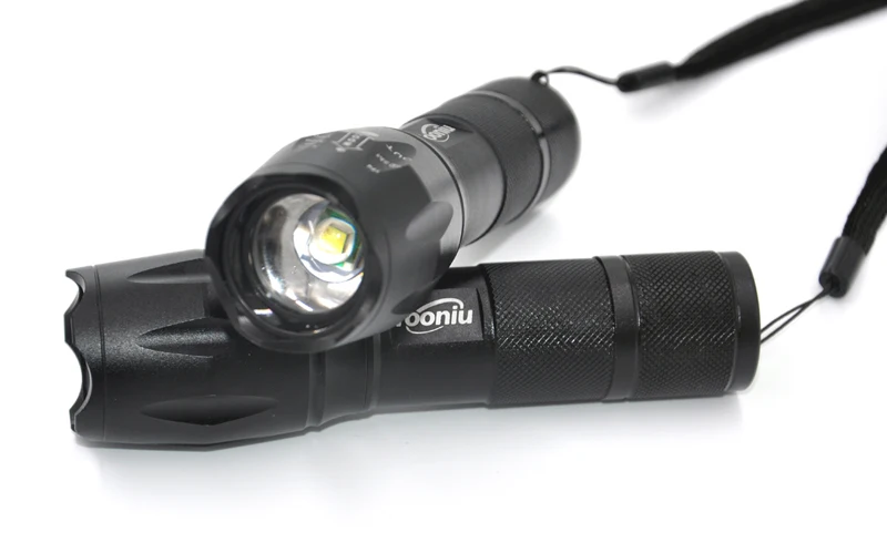 Tooniu XM-L T6 L2 алюминиевый водонепроницаемый Zoomable CREE светодиодный тактический флэш-светильник фонарь светильник для 18650 аккумуляторной батареи или AAA