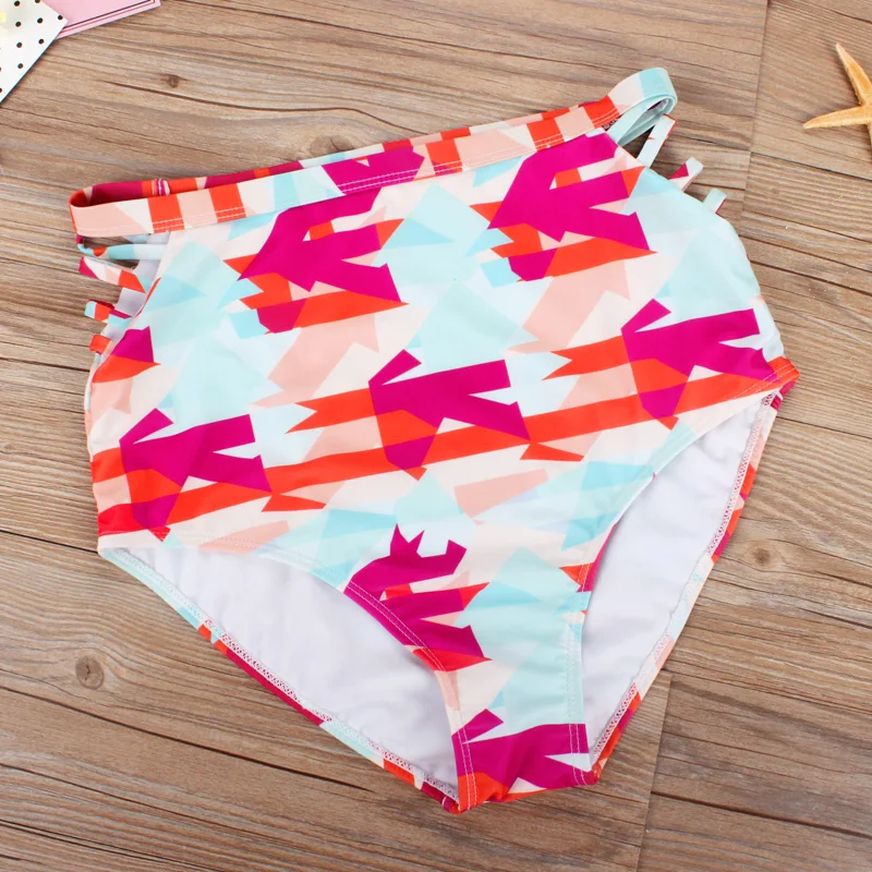 Женский купальник-бикини с геометрическим принтом большие размеры S915004X 2019 |