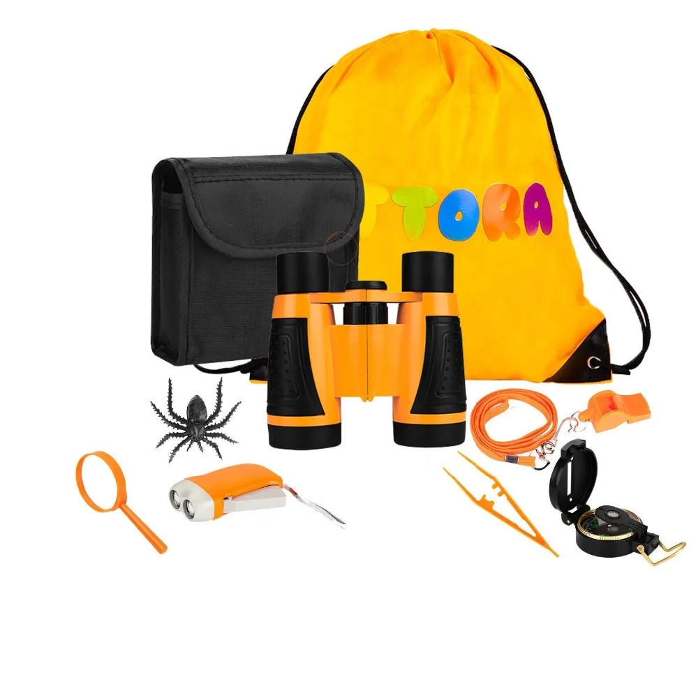 Детский бинокль игрушка набор для исследования на открытом воздухе лучший