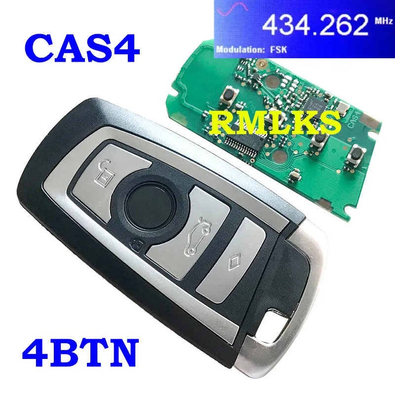 Пульт дистанционного управления RMLKS с 4 кнопками смарт карта для BMW F 5 7 Series 315 МГц 433