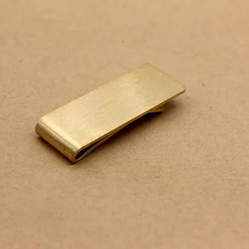 Кошелек Gibo Auja мужской из твердой меди и латуни|wallet clamp|clamp for moneyclip wallet |