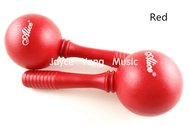 Alice A045M красочная ручная круглая головка аракас перкуссионный шейкер звуковые