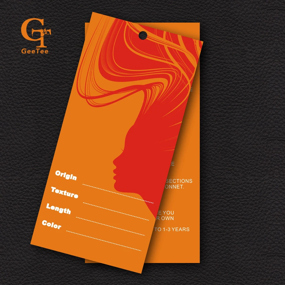 Изготовленный на заказ магазин фирменный логотип Женская бумага для наращивания