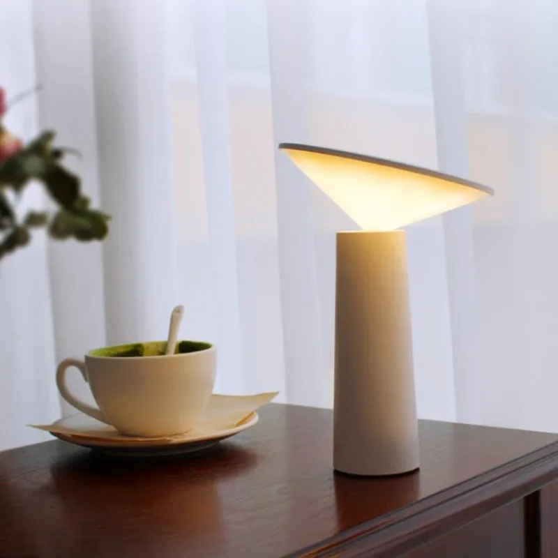 New mini I lamp learning eye protection reading LED touch creative USB charging night gift | Лампы и освещение