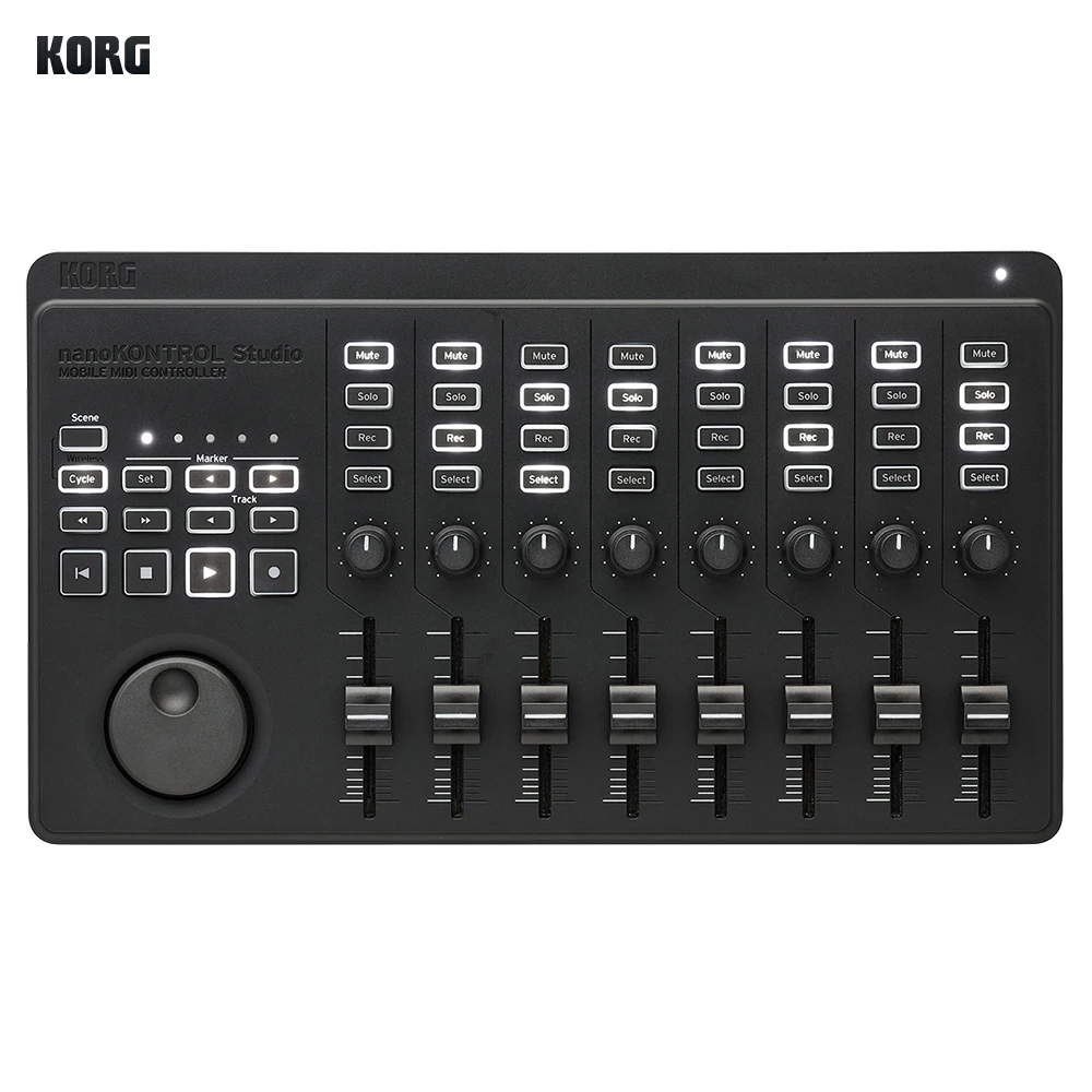 KORG nanoKONTROL Studio портативный MIDI контроллер поддерживает беспроводное BT и проводное