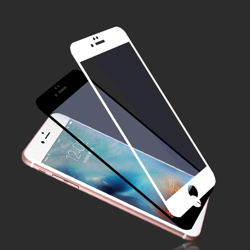 HOPCHAM закаленное стекло для iPhone 6 6s 7 8 с полным покрытием 9H изогнутая мягкая пленка