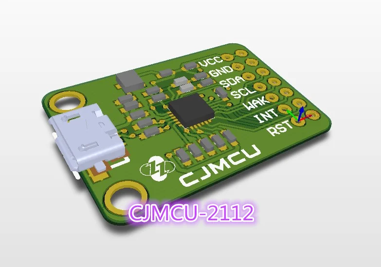 CJMCU-2112 оценочный комплект для CCS811 плата отладки USB сматывания модуля связи I2C |
