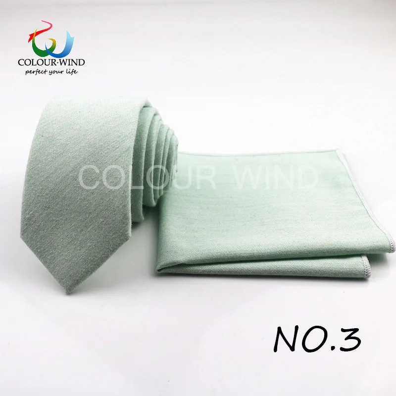 Мужской хлопчатобумажный галстук комплект из 2 предметов тонкий 6 см