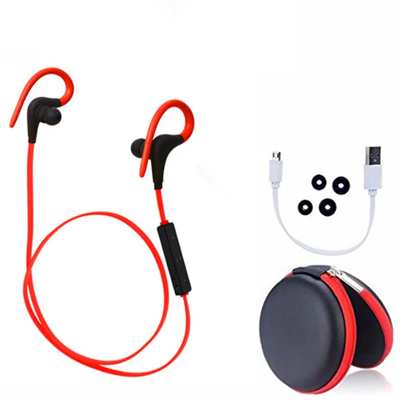 JRGK Q10 беспроводные Bluetooth наушники с микрофоном ушные крючки спортивные Fone De Ouvido