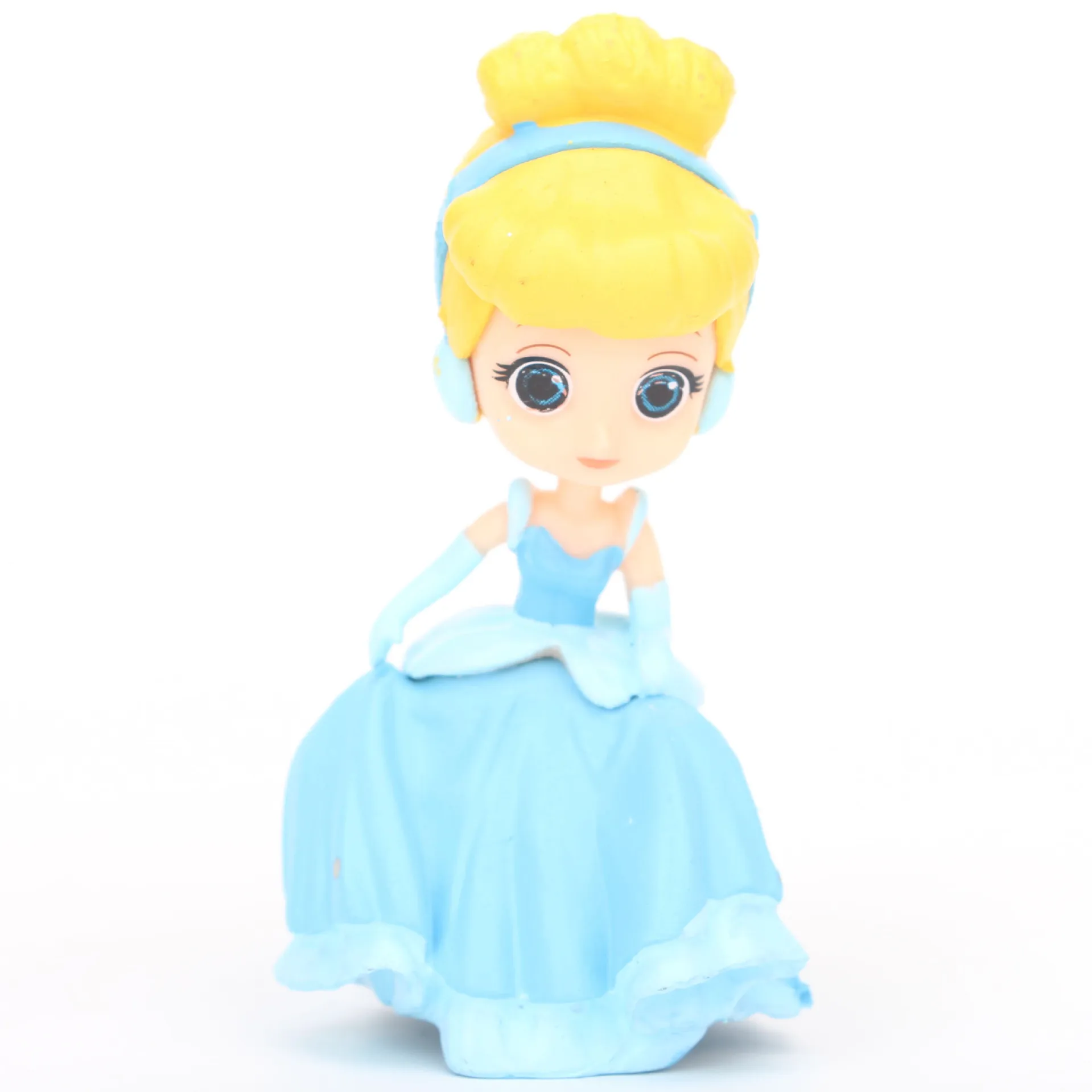 Disney Q Posket 8 шт./лот 5 9 см принцессы игрушки Замороженные Эльза Анна ПВХ экшн фигурки