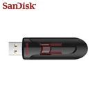 USB флеш-накопитель SanDisk CZ600, USB 3,0, 16 ГБ, 32 ГБ, 64 ГБ, 128 ГБ, чёрный, регулируемый