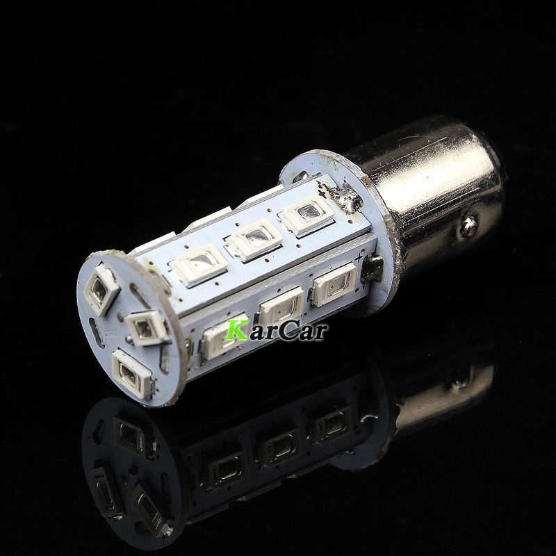10 шт./лот 1157 5630 18SMD LED стробоскопических вспышек Bowens 12V BAY15D 2057 тормозные лампы P21/5W