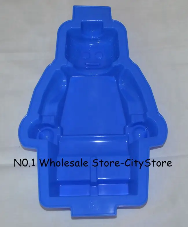 Бесплатная доставка 400 шт./лот новинка минифигурка человек Силиконовый поднос