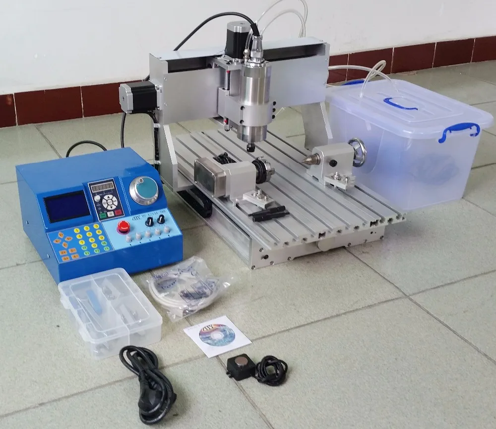 

AR4060 CNC 3/4 Axis Gantry Engraving Router Machine 800W Water-Cooling Effective Stroke 400*600*60MM Support Mach3, EMC2, KCAM4