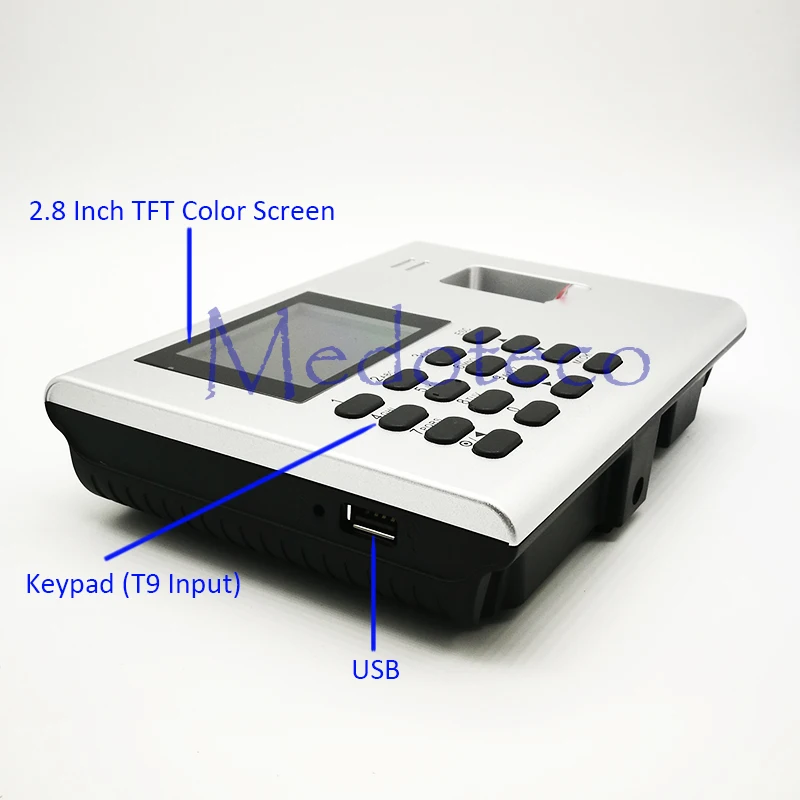 K40-ID TCP/IP Biometric Fingerprint Time Attendance + 125khz Rfid Reader SSR Employee Electronic with Back Up Battery | Безопасность и