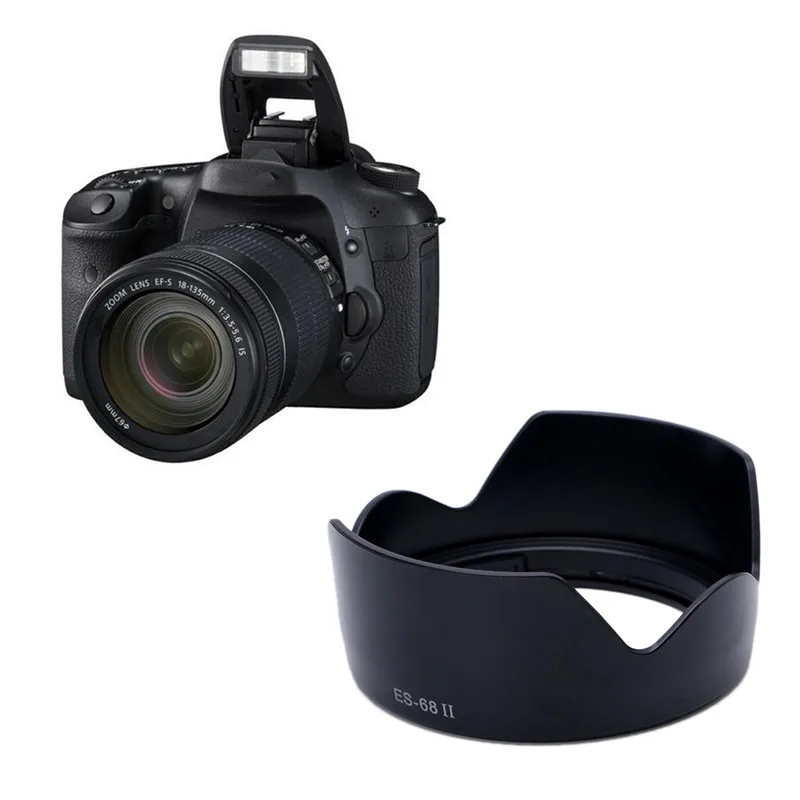 Бленда для объектива камеры OOTDTY ES 68 II байонетная бленда Canon EF 50 мм f/1 8 STM