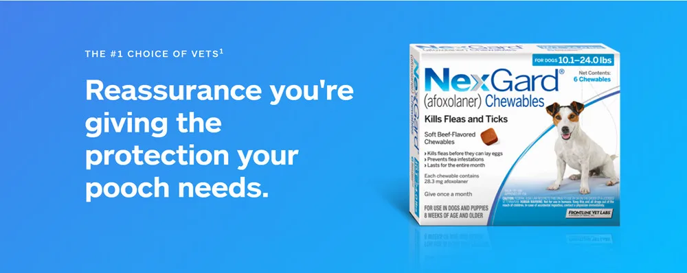 NexGard жевательные Планшеты блохи& Tick оральный уход