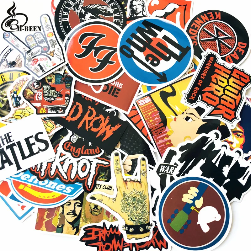 52 Pcs Mixed Funny Stickers for Laptop Luggage Motorcycle Car Styling Home Decor Doodle Decals Waterproof Sticker Kid's Toy | Игрушки и