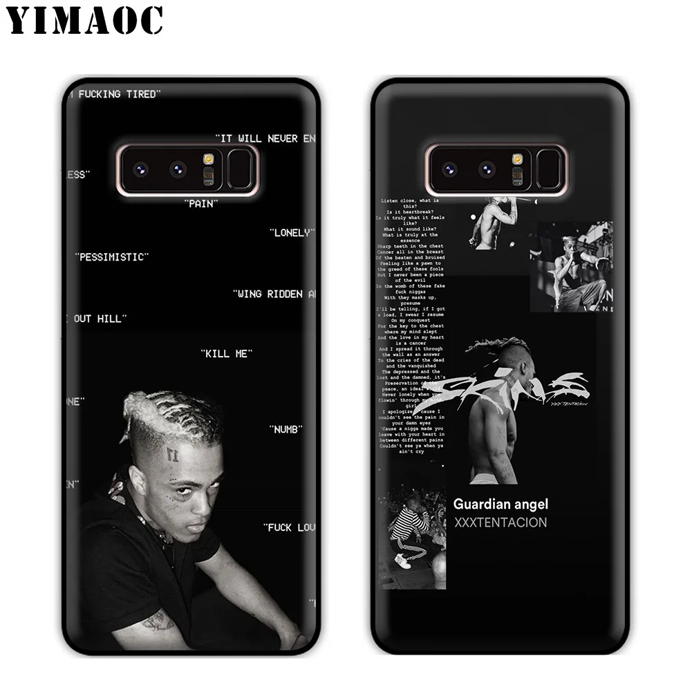 YIMAOC XXXTENTACION Sad 17 Soft Silicone Case for Samsung Galaxy S10 S10e S9 S8 Plus S7 S6 Edge J6 Cover |