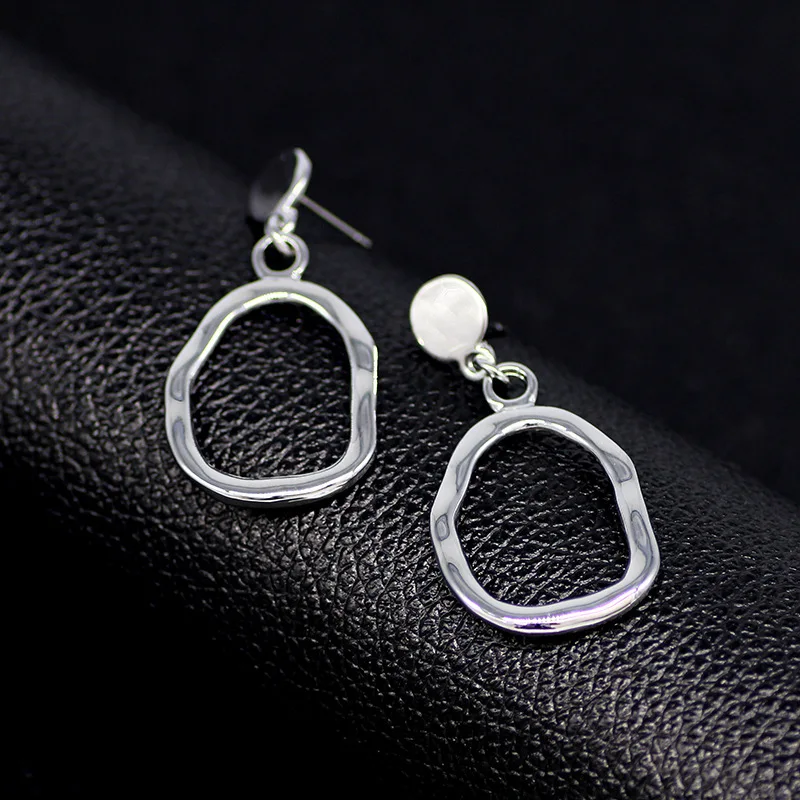 Glam Ретро Гео нерегулярные серьги гвоздики для вечеринки лучший подарок Панк Топ