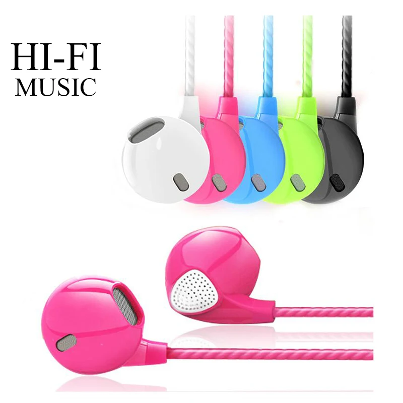 Портативный Hi-Fi спорт Наушники в ухо микрофон гарнитуры Водонепроницаемый и пот