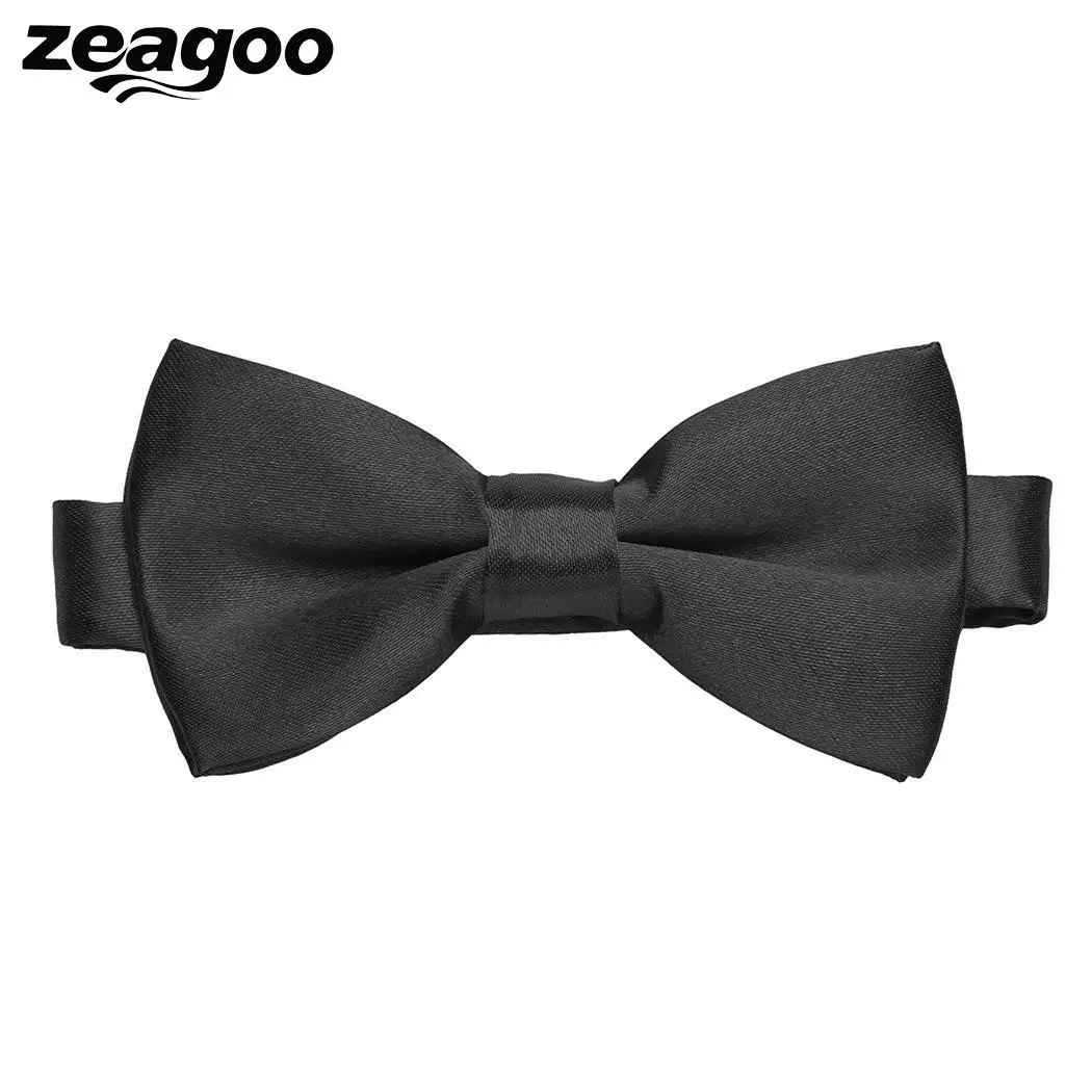 Zeagoo/Новинка 20 цветов однотонная Милая Регулируемая бабочка одежда аксессуары