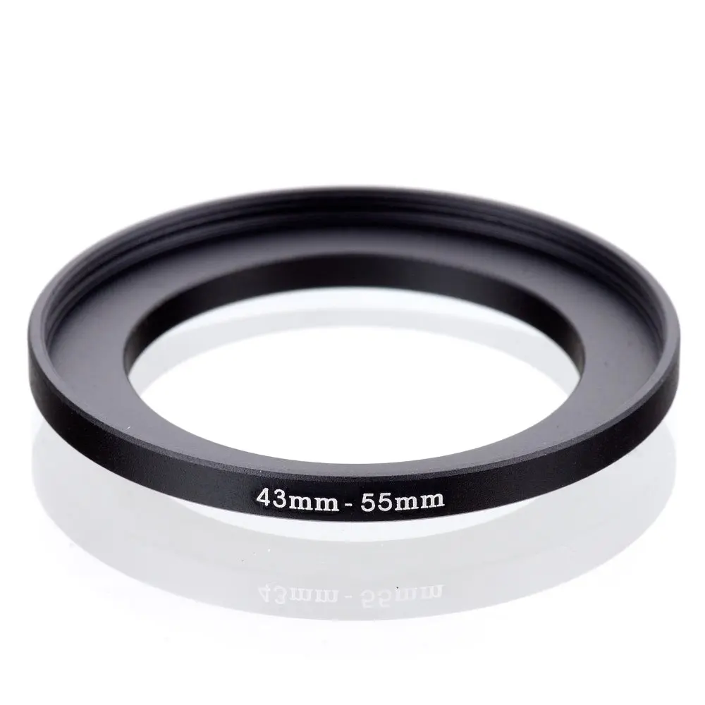 

original RISE(UK) 43mm-55mm 43-55mm 43 to 55 Step Up Ring Filter Adapter black