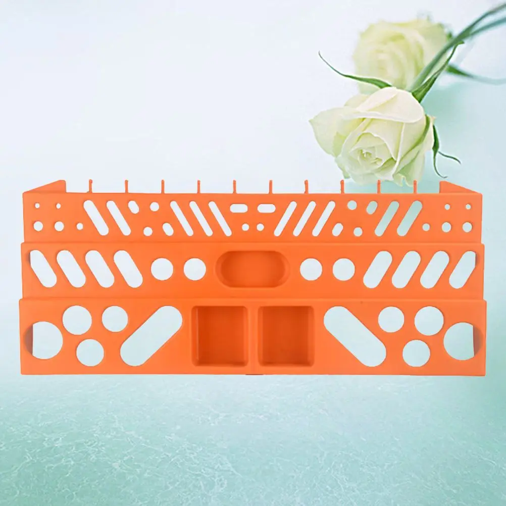 1 PC Wall Mounted Durable Practical PP Lightweight Hardware Tool Hanging Storage Organize Shelf Rack for Warehouse Garage