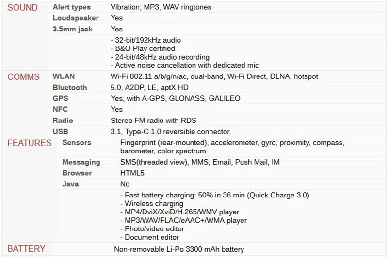 LG V30+ Dual H930DS разблокированный GSM 4G LTE Android Dual Sim Восьмиядерный ОЗУ 4 Гб ПЗУ 128 ГБ 6,0 дюйма 16 МП и 13 МП сотовый телефон NFC