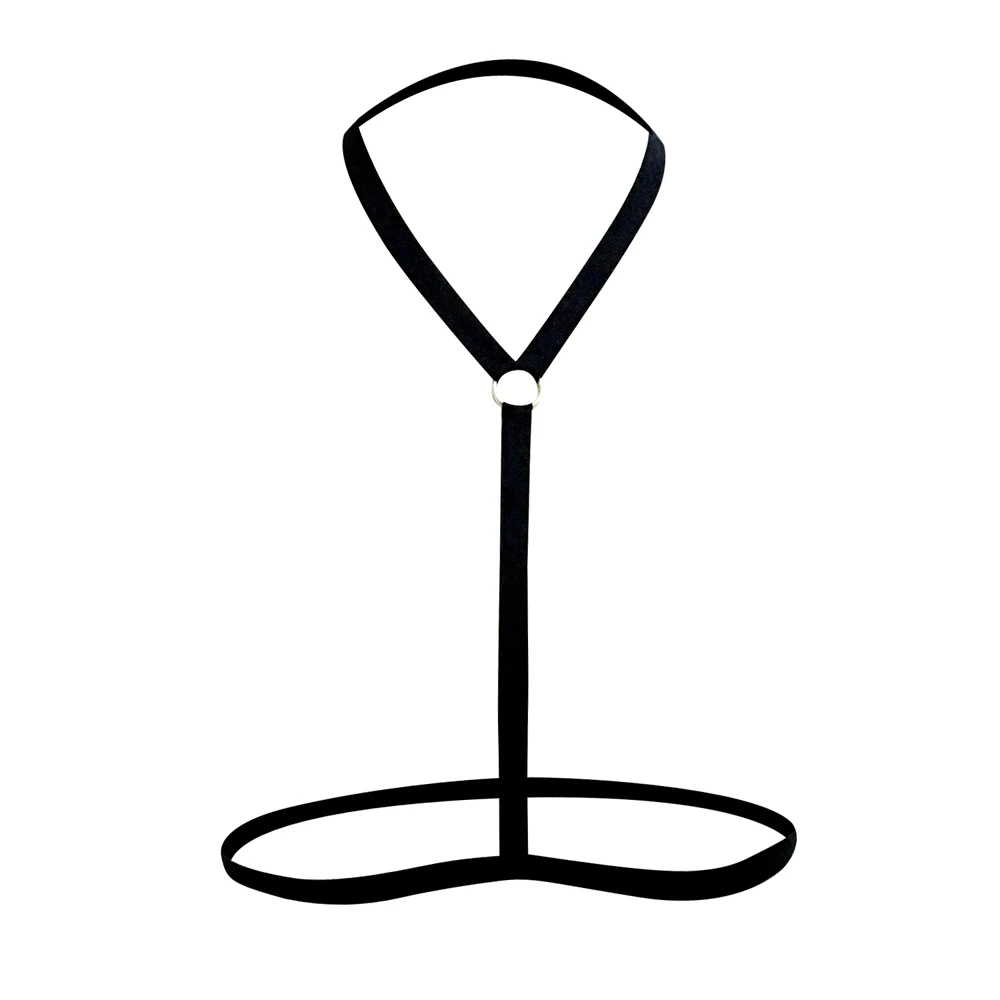 1 шт. сексуальное эластичное ожерелье-чокер на бретельках бюстгальтер для груди