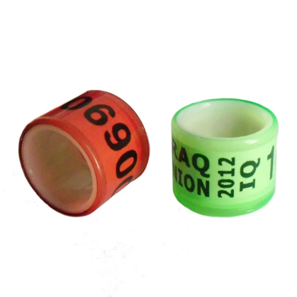 Оптовая продажа подгонянное пластиковое ножное кольцо для домашнего голубя