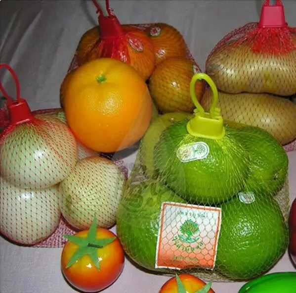 100 шт многоразовый сетчатый мешок для пищевых продуктов с лентой, нейлоновые сетчатые пакеты для овощей, яиц, кукурузы, капусты, фруктов, яиц, органическое хранение