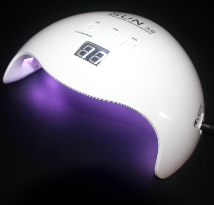 Светильники на солнечных батареях ногтей Солнце X9 48 Вт УФ лампа светодиодный