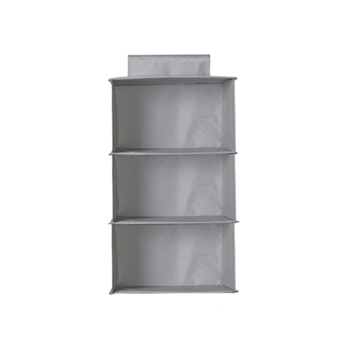 M Gray 3 Layers Домашняя костюмерная подвесные органайзеры одежда обувь карман ящик для хранения нижнего белья одежды полки с выдвижным ящиком чехол Аксессуары - Цвет: M Gray 3 Layers