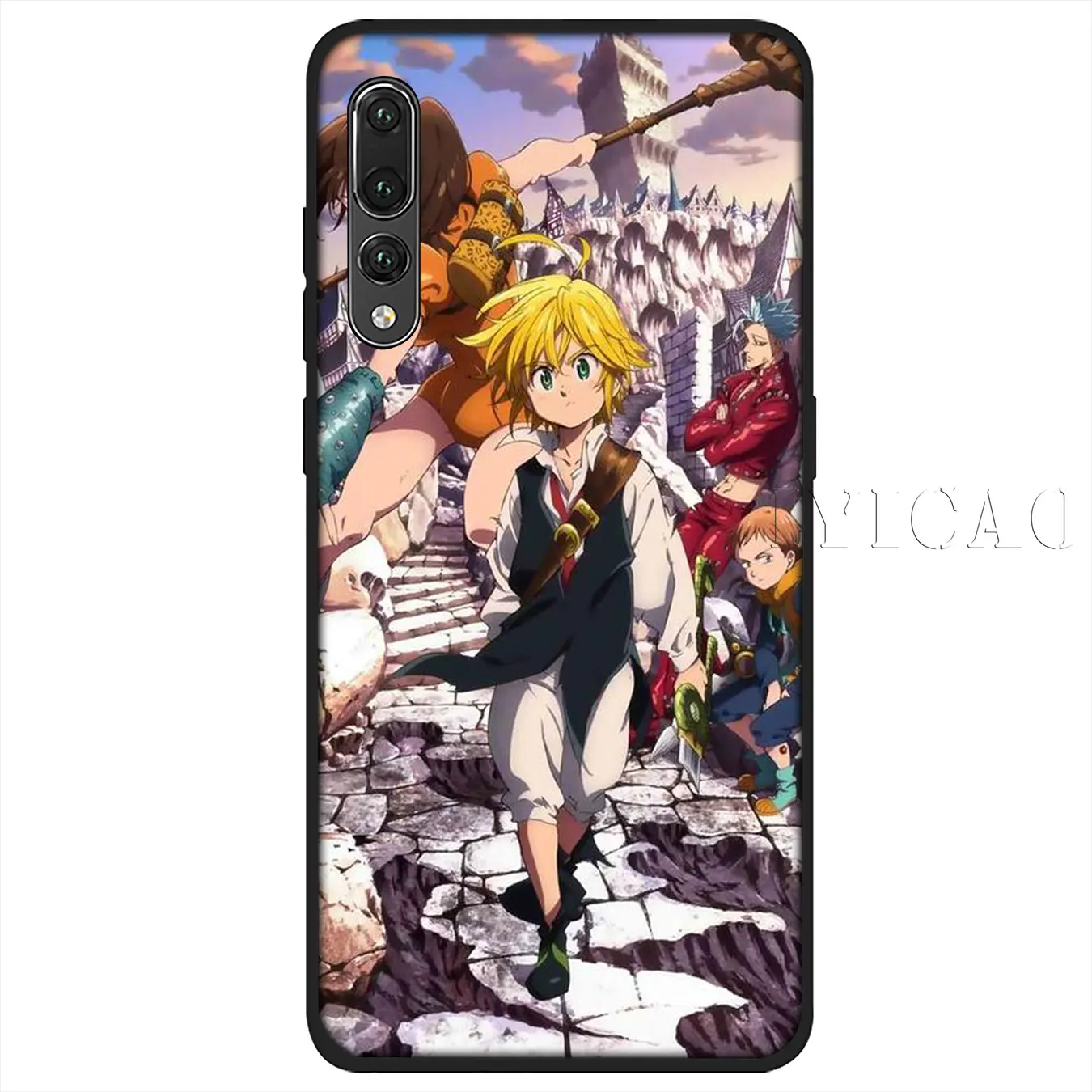 IYICAO 7 pecados capitales Мягкий силиконовый чехол для телефона Huawei P30 P20 Pro P10 P9 P8 Lite Mini 2017 2016 P