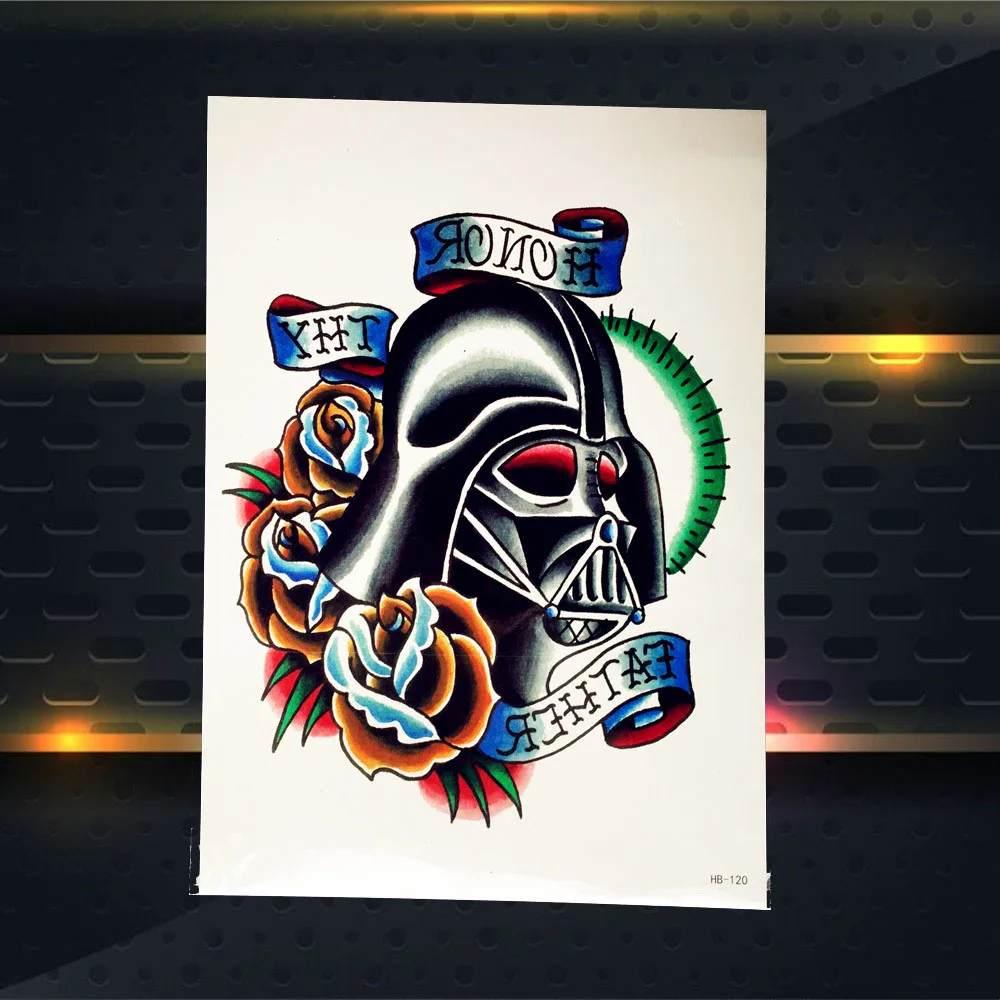 Модная водостойкая искусственная имитация Ловец снов временная татуировки