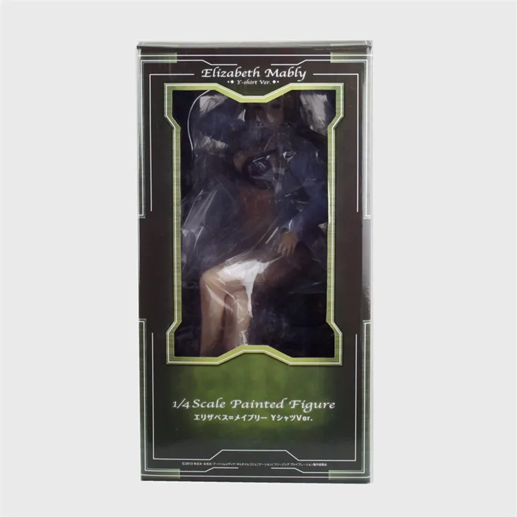 With Retail box Горячая сексуальная девушка действие 34 см аниме замораживание Вибрация: Elizabeth Mably фигурка ПВХ 13,3" коллекция хобби лучшая кукла лучший подарок игрушка - Цвет: With Retail box
