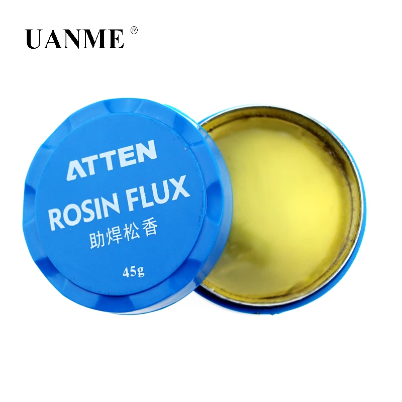 UANME 45 г коробка канифоль флюс для электрического паяльника мягкий припой сварки флюсы Масштабирование порошок