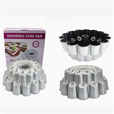 MG05 1 шт., тяжелая литая алюминиевая форма для торта, металлическая форма для выпечки, кухонная посуда, пожизненная гарантия, форма для торта, антипригарная форма для выпечки, посуда - Цвет: MG05