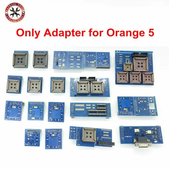 Продвижение OEM orange5 Ключ Программист Полный пакет Аппаратные средства микроконтроллеров программирования оранжевый 5 программист Расширенная Программы для компьютера - Цвет: Only Adapters