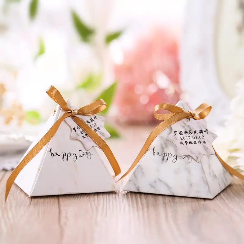 20 шт цветочный узор сувенирные свадебные подарочные коробки с наклейкой на