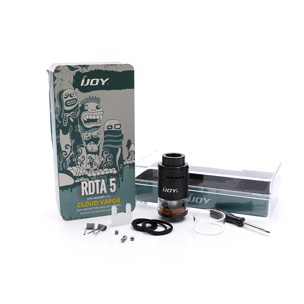 Бесплатный подарок IJOY RDTA 5 Бак 4 мл ёмкость с смолы потека Регулируемая сторона