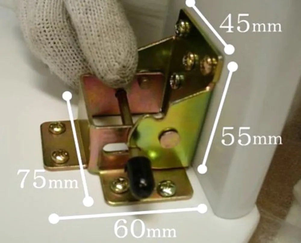 4 шт./лот фиксирующий складной кронштейн складные ножки для стола петли с винтами