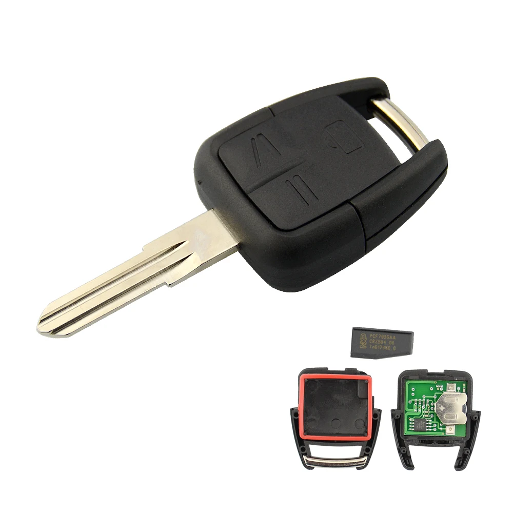 OkeyTech для Opel Astra H J G Vectra Zafira Corsa D Omega ключ дистанционного управления 433 МГц ID40 чип Uncut HU100 HU43 YM28 HU46 лезвие
