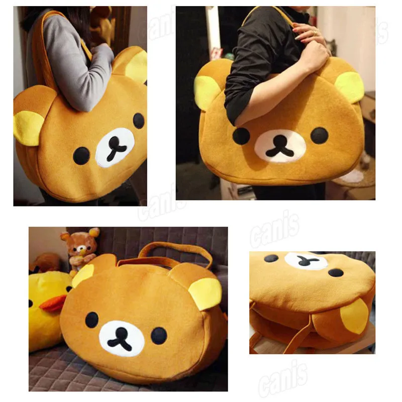 NOENNAME_NULL аниме San X Rilakkuma симпатичный медведь сумка на плечо подвесной плюшевый