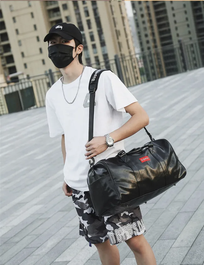 Спортивная сумка из искусственной кожи для женщин и мужчин тренировочная обувь